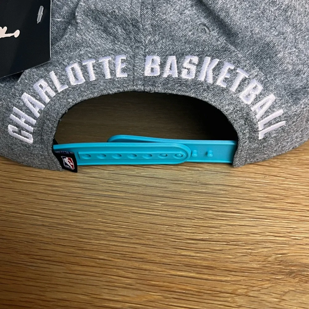 Charlotte Hornets Air Jordan Adjustable flat brim cap - ADULT UNISEX - Picture 3 of 4